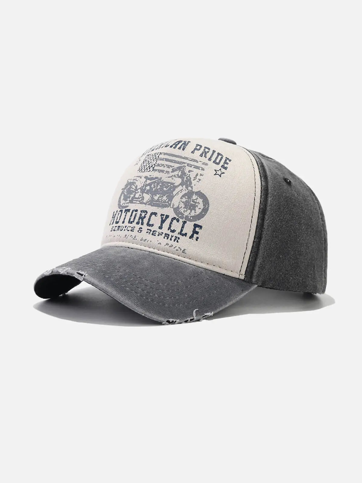 Vintage American Pride Motorcycle Baseball Cap Eleven Oasis