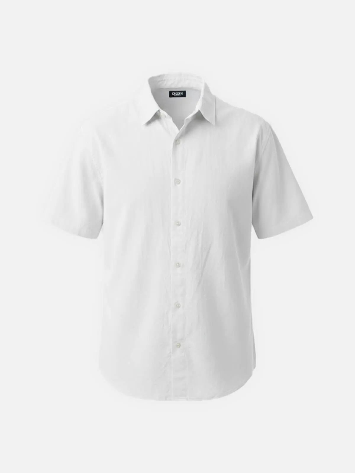 Men's Everyday Linen-Blend Short Sleeve Shirt Eleven Oasis