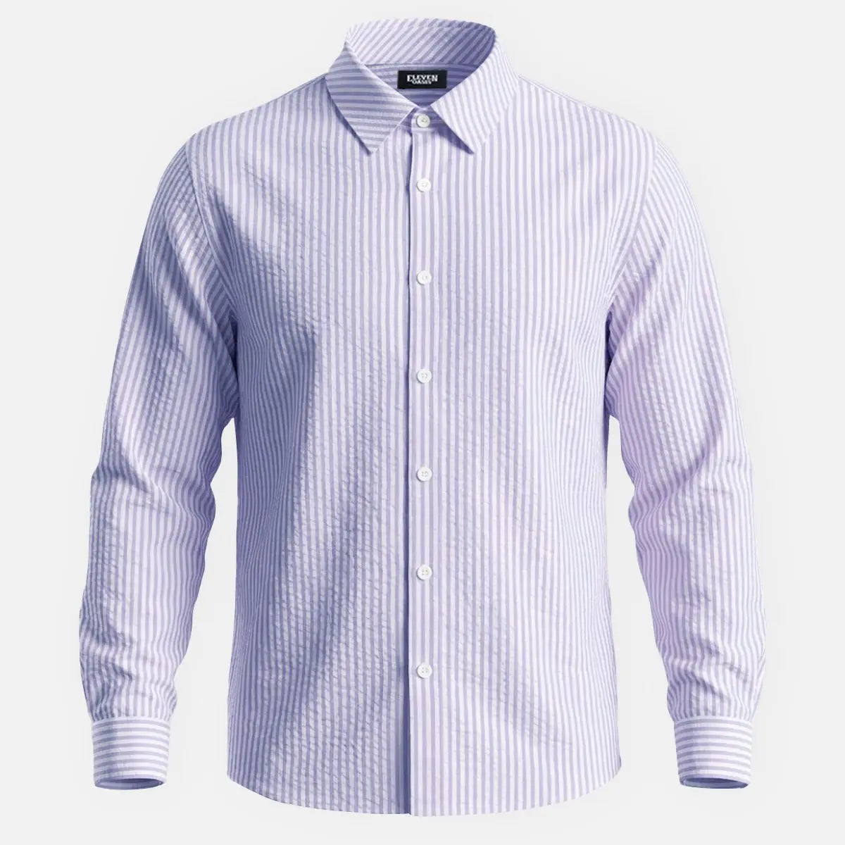 Men's Classic Stripe Long Sleeve Shirt Eleven Oasis