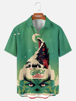 Tall Men's How the Grinch Stole Christmas Short Sleeve Shirt Eleven Oasis