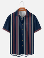 Tall Men's Uptown Alley Bowling Short Sleeve Shirt Eleven Oasis