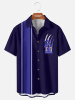 Men's Nightmare on Elm Street Panel Short Sleeve Shirt Eleven Oasis