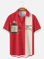 Tall Men's Be-Gin-ning to Look a Lot Like Christmas Short Sleeve Shirt Eleven Oasis