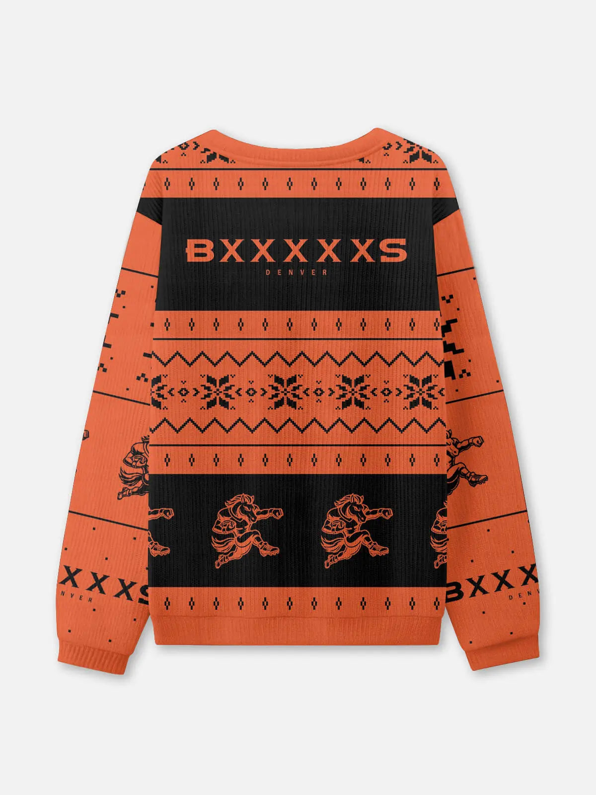 Denver Football Ugly Christmas Sweatshirt Eleven Oasis