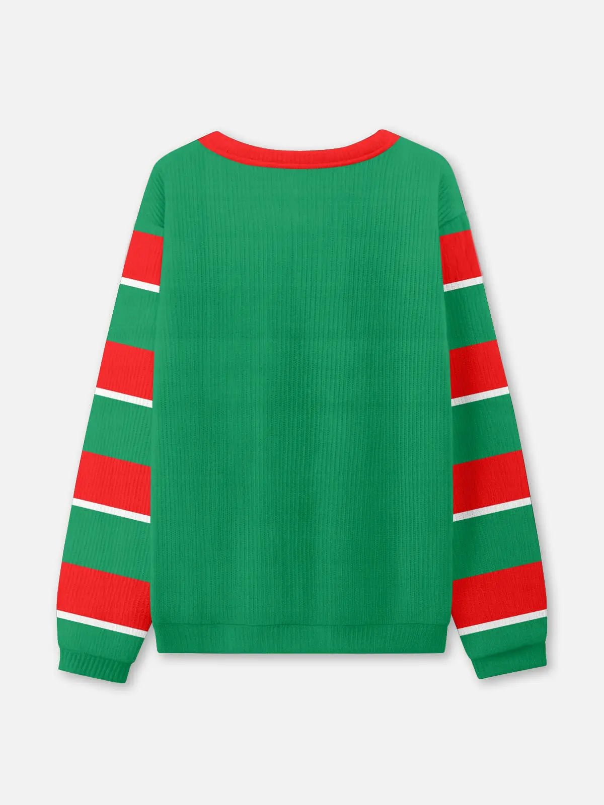 Funny Santa Suit Body Ugly Christmas Sweatshirt ElevenOasis