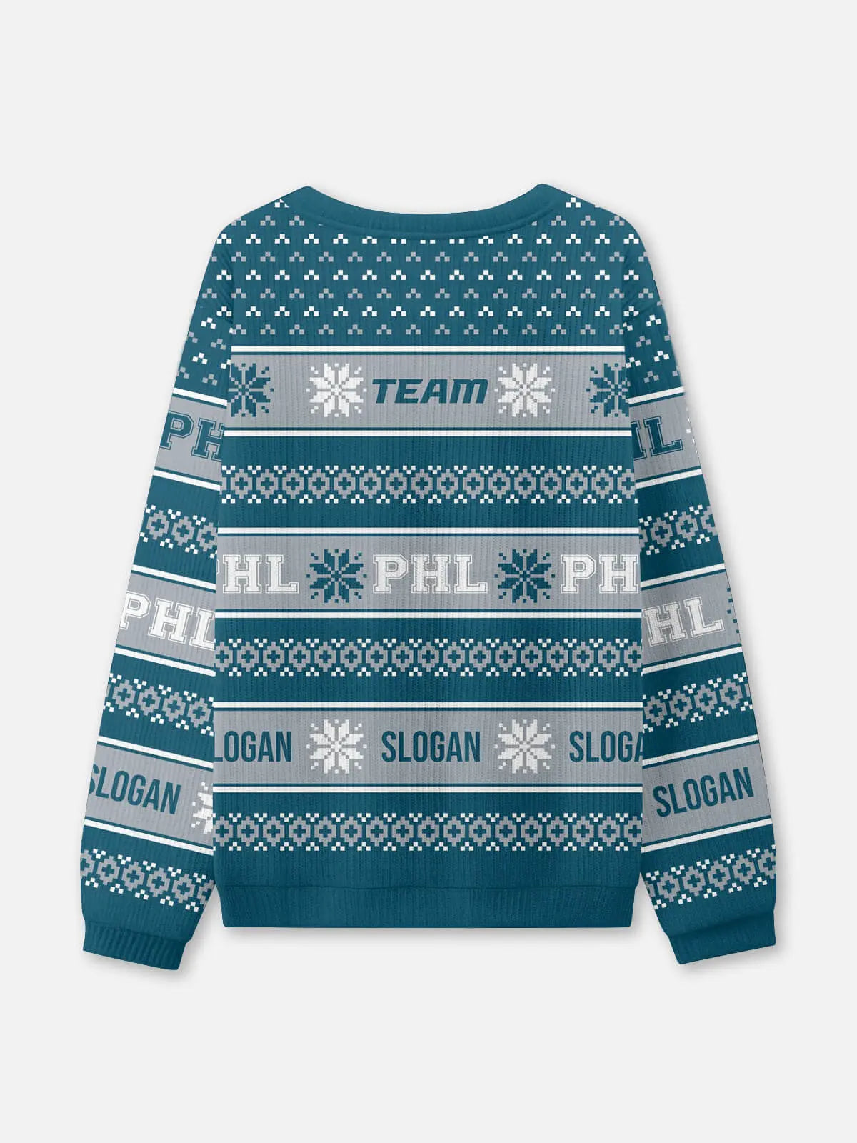 Custom Philadelphia Logo Football Sweatshirt Eleven Oasis