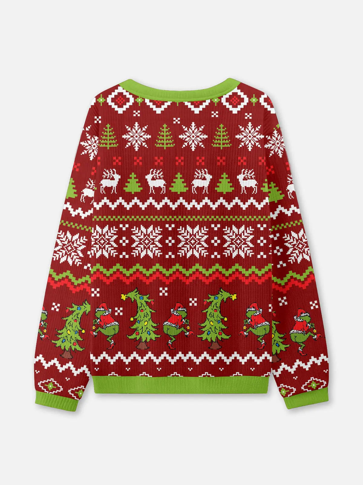 Merry F*ing Christmas Grinch Ugly Christmas Sweatshirt ElevenOasis