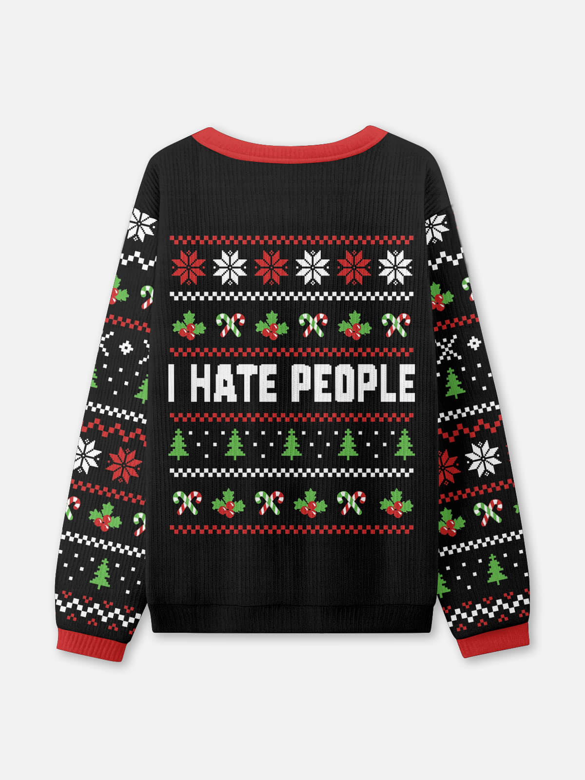 I Hate People Ugly Christmas Sweater Eleven Oasis