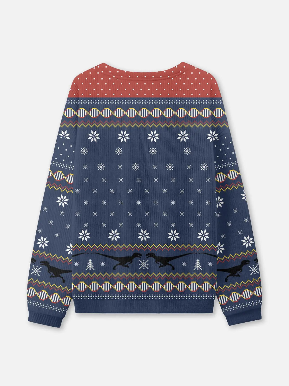 Ugly Christmas Sweater Jurassic Park Sweatshirt ElevenOasis