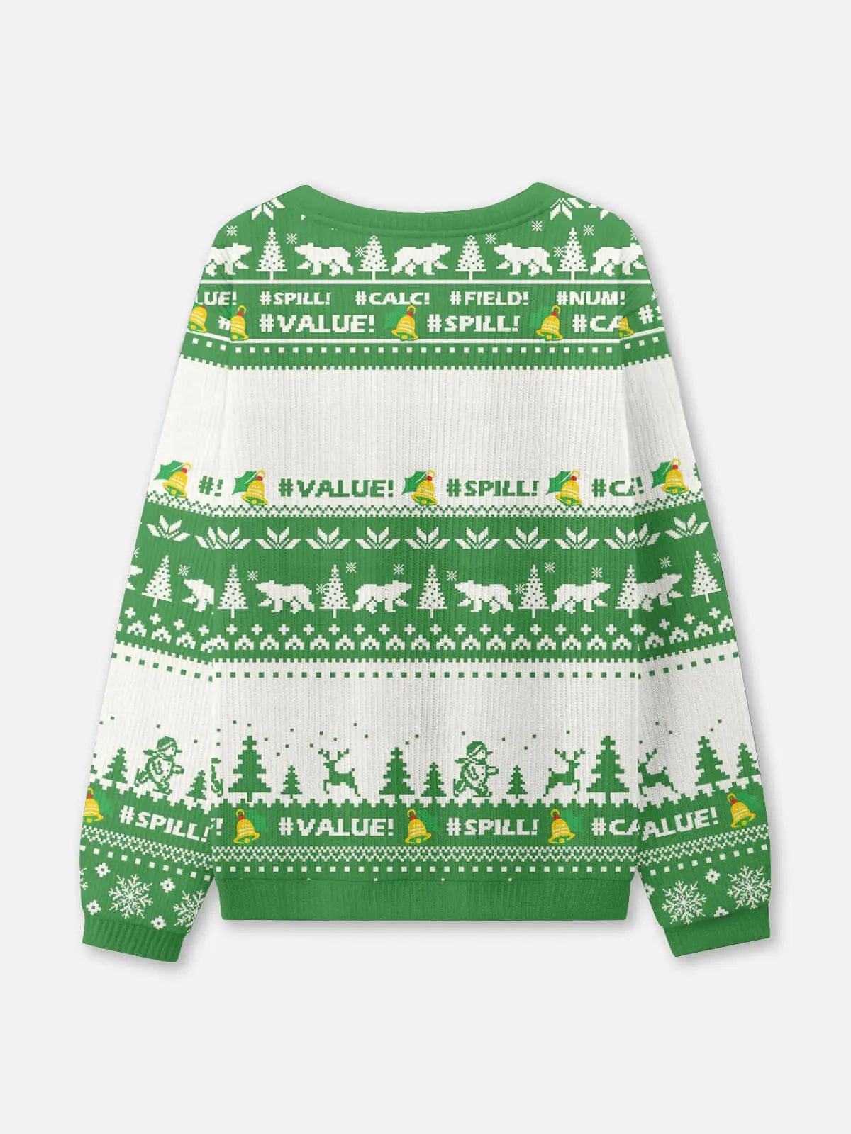 Excel Spreadsheet Fix Ugly Christmas Sweatshirt ElevenOasis