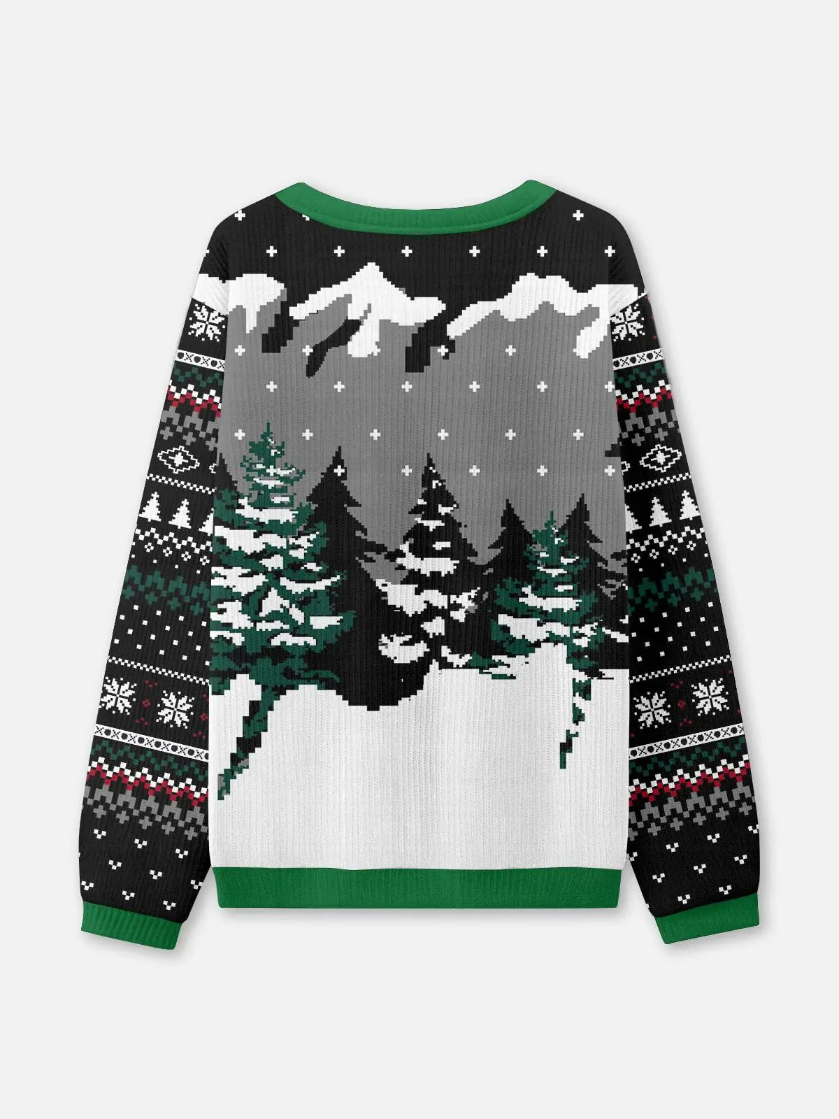 Biker Santa Ugly Christmas Sweatshirt