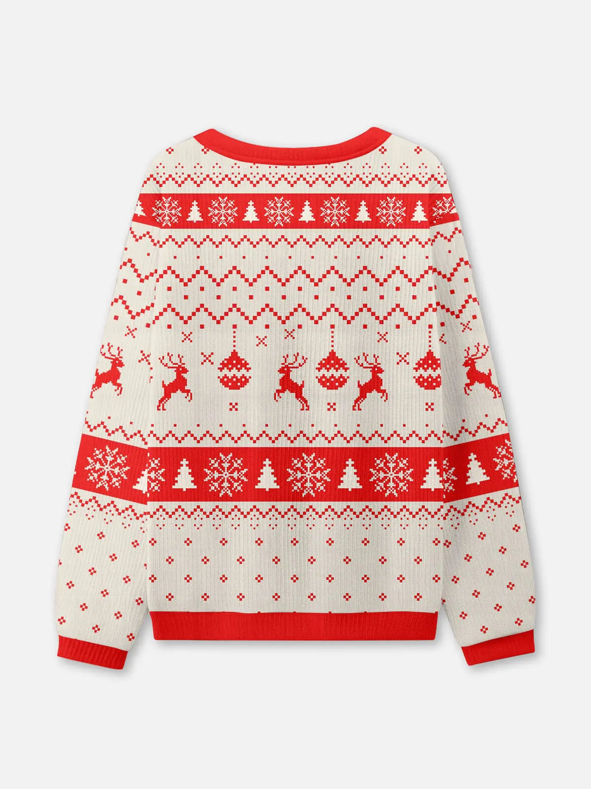 Hang In There It Gets Worse Ugly Christmas Sweatshirt ElevenOasis