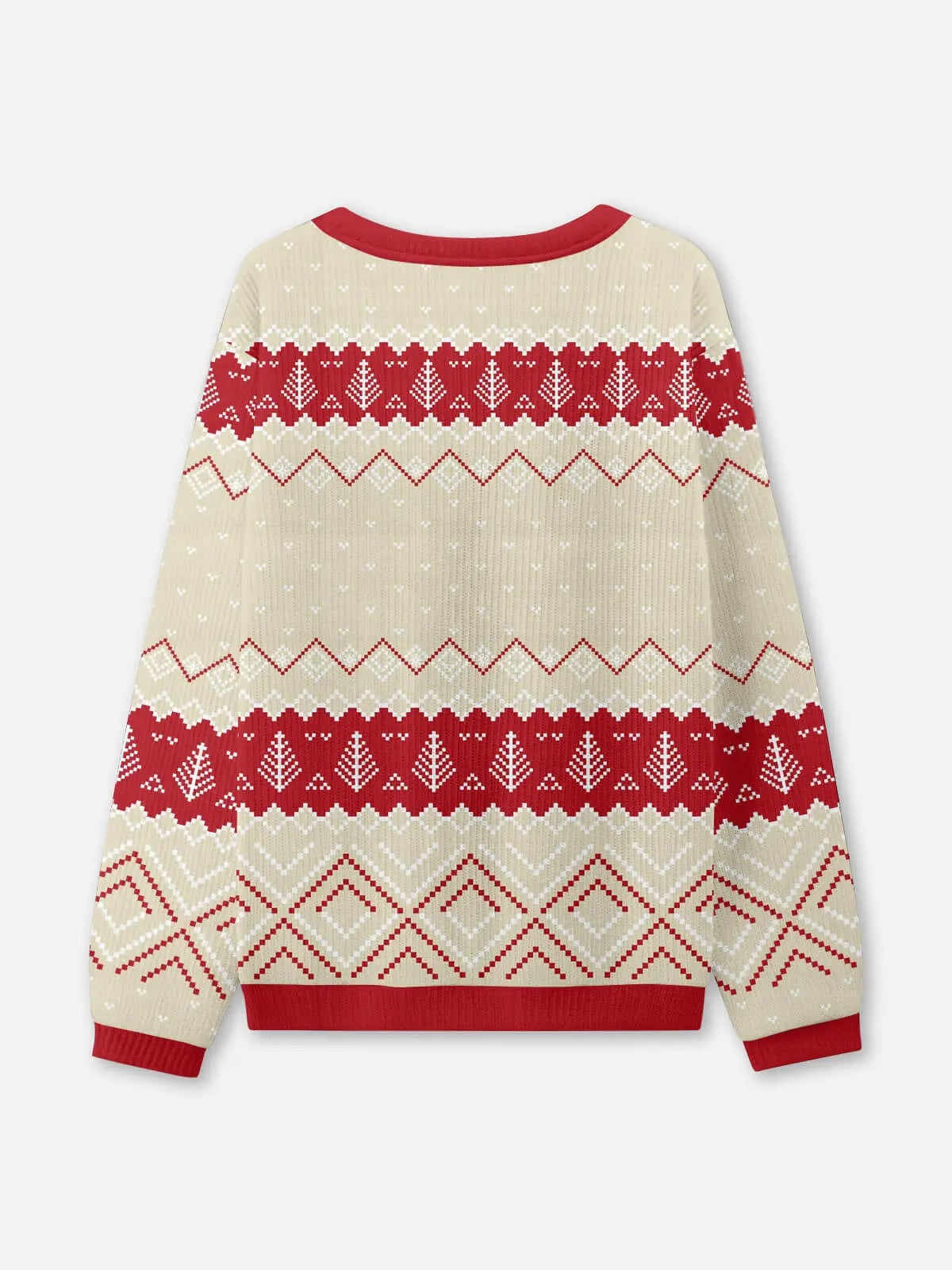 Cat Wine Ugly Christmas Sweatshirt ElevenOasis