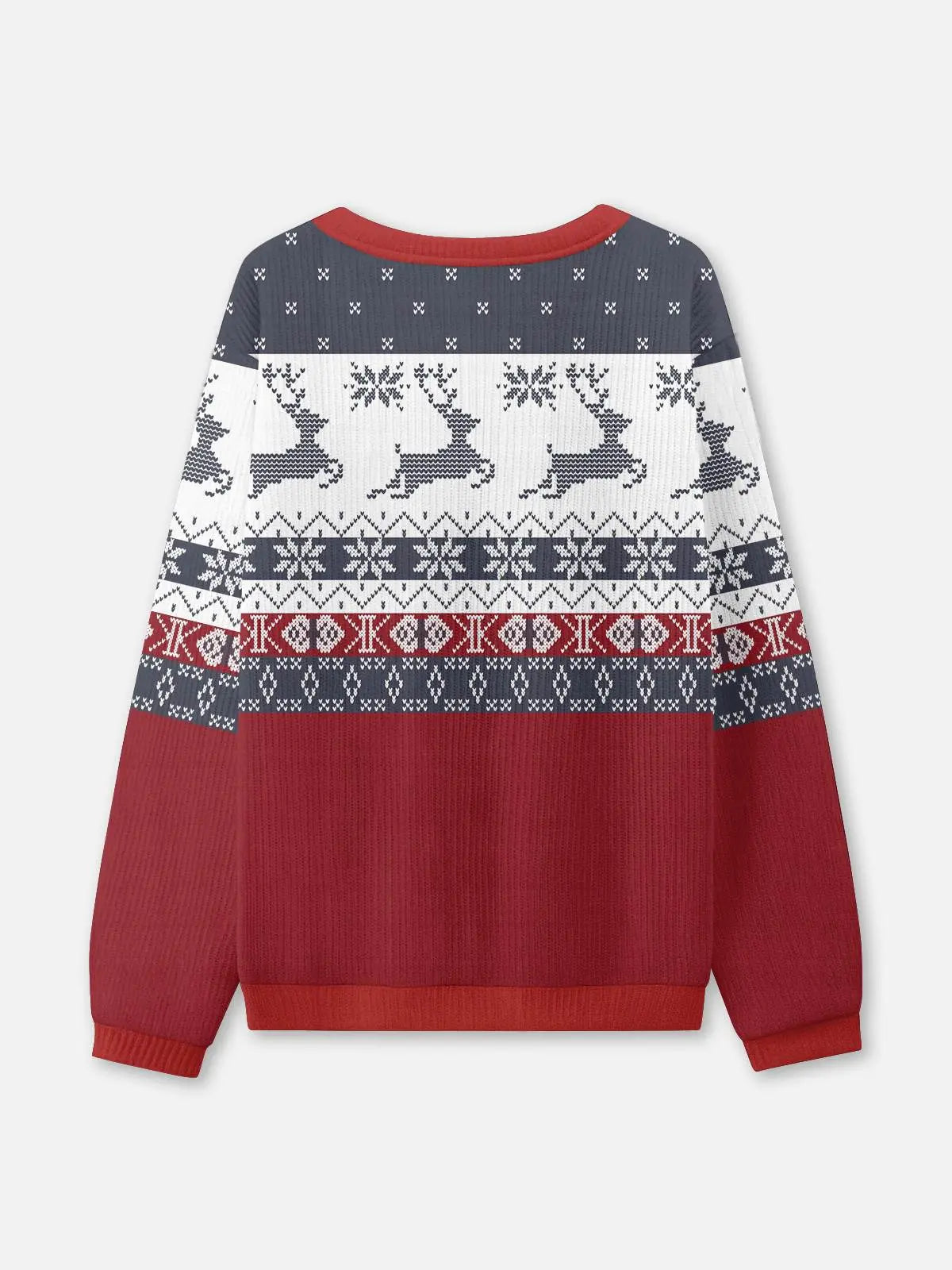 Reindeer Fair Isle Classic Christmas Sweatshirt