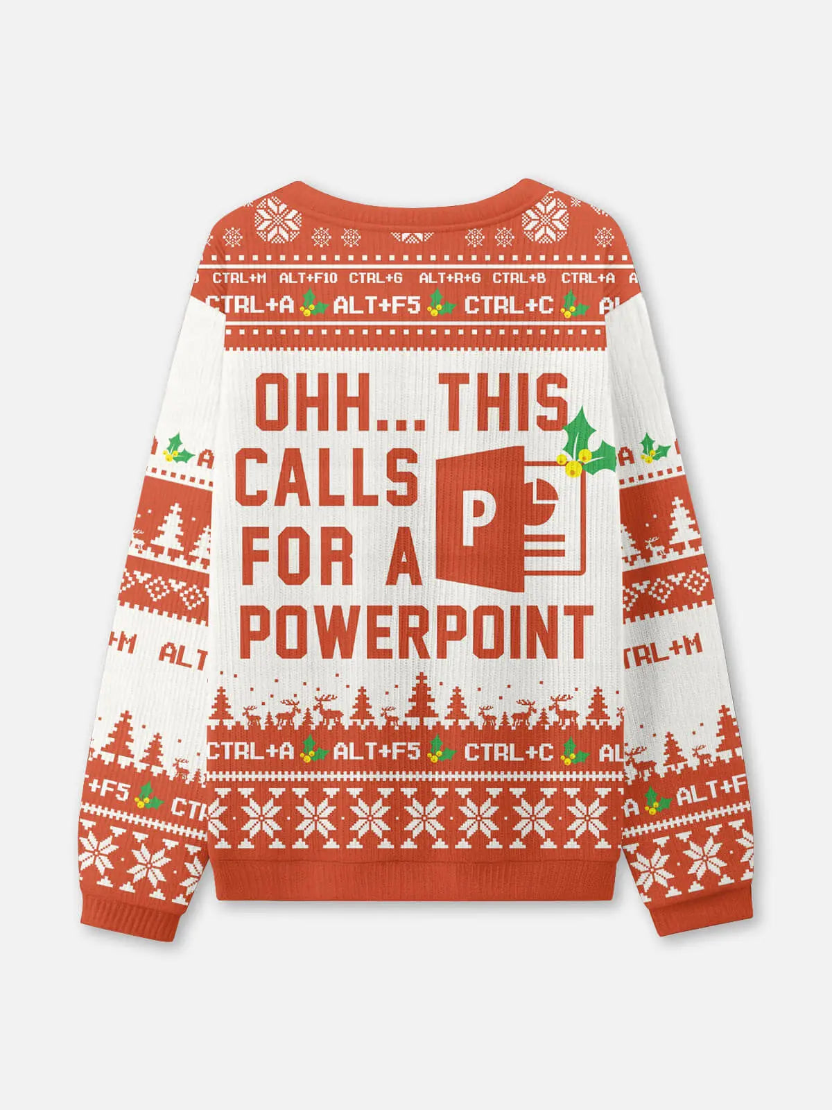 Ugly Christmas Sweater Spreadsheet Excel Spreadsheet Sweatshirt ElevenOasis
