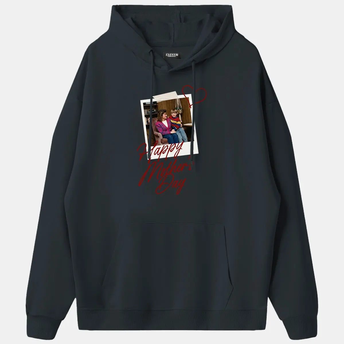 Custom Mother's Day Photo Hoodie Eleven Oasis