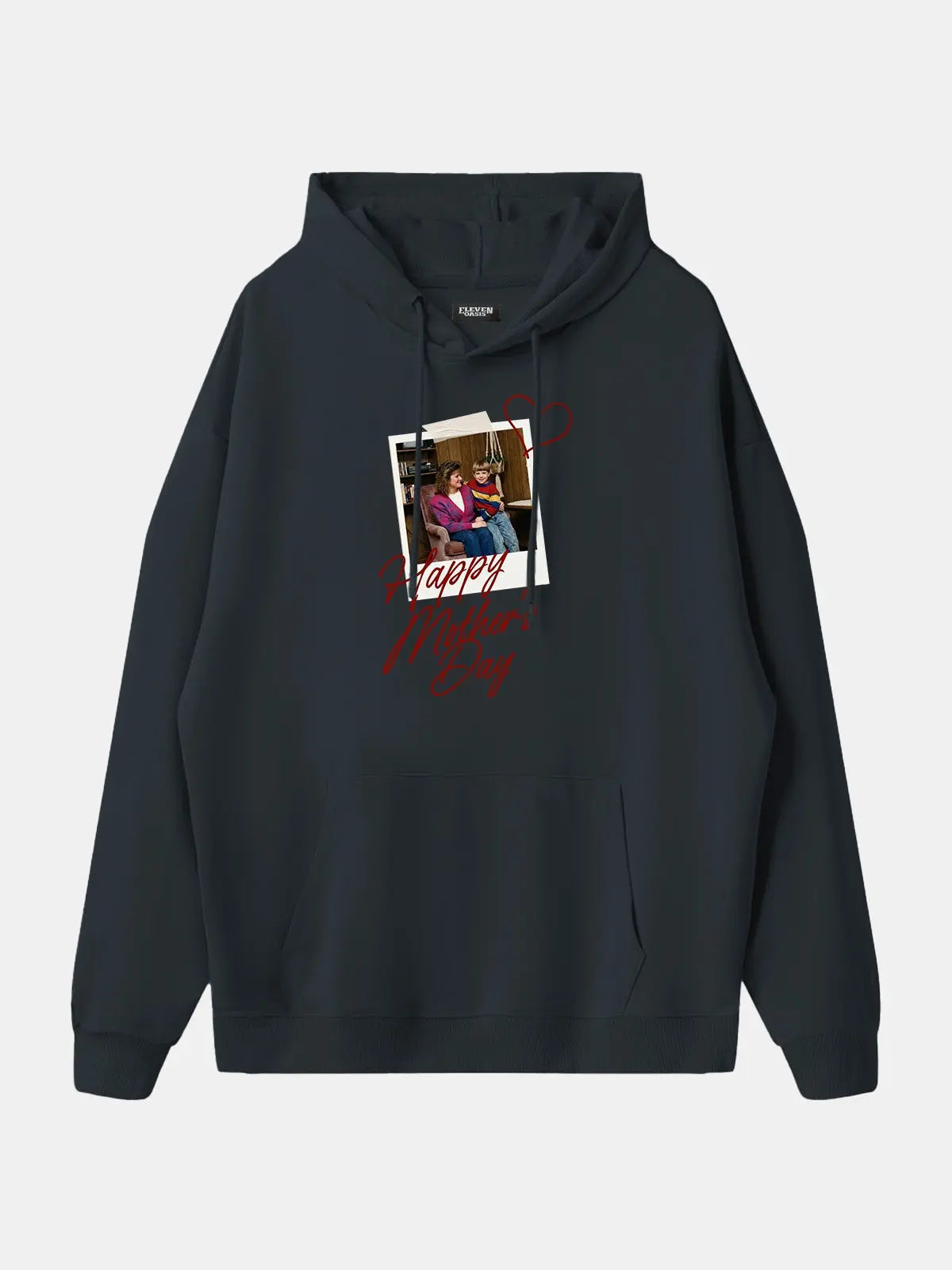Custom Mother's Day Photo Hoodie Eleven Oasis