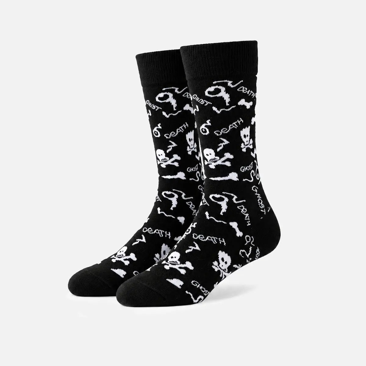 Men's Creepy Halloween Novelty Crew Socks