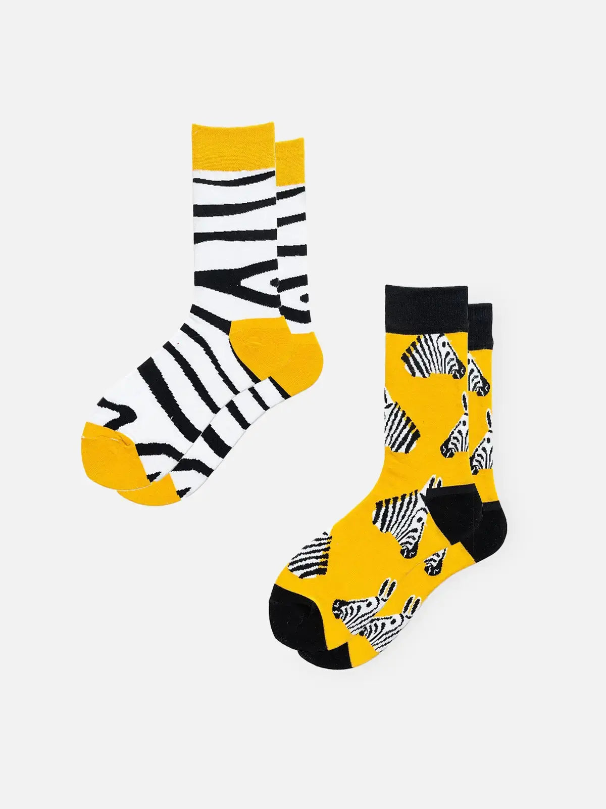 Men's Animal Pattern Crew Socks Eleven Oasis