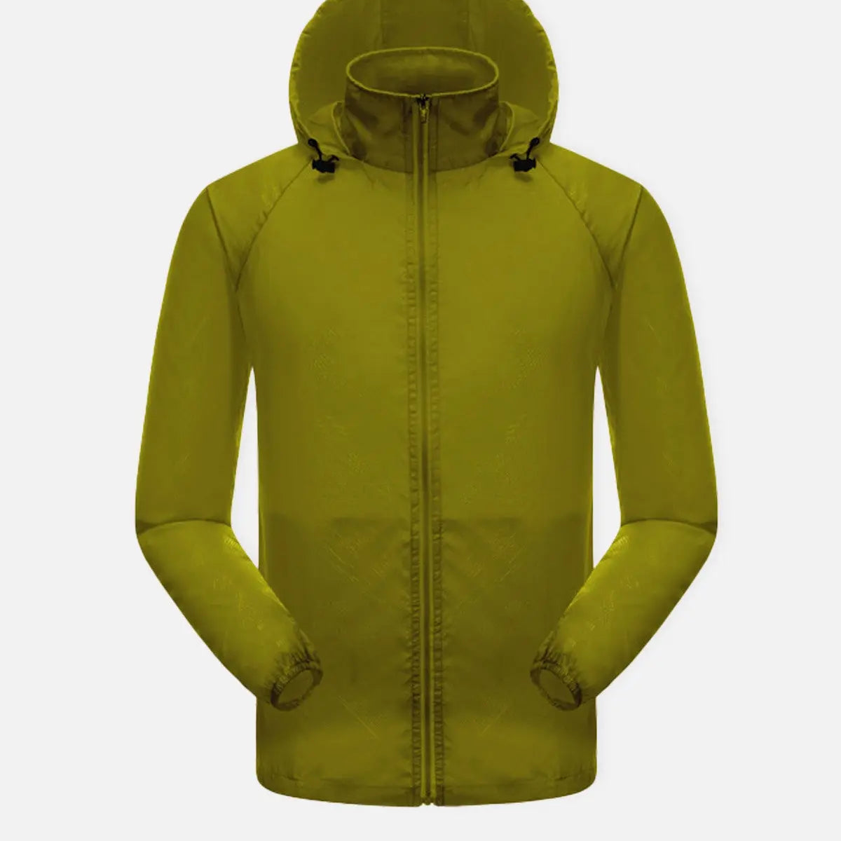 Men's Slim Fit Packable Hooded Outdoor Jacket Eleven Oasis