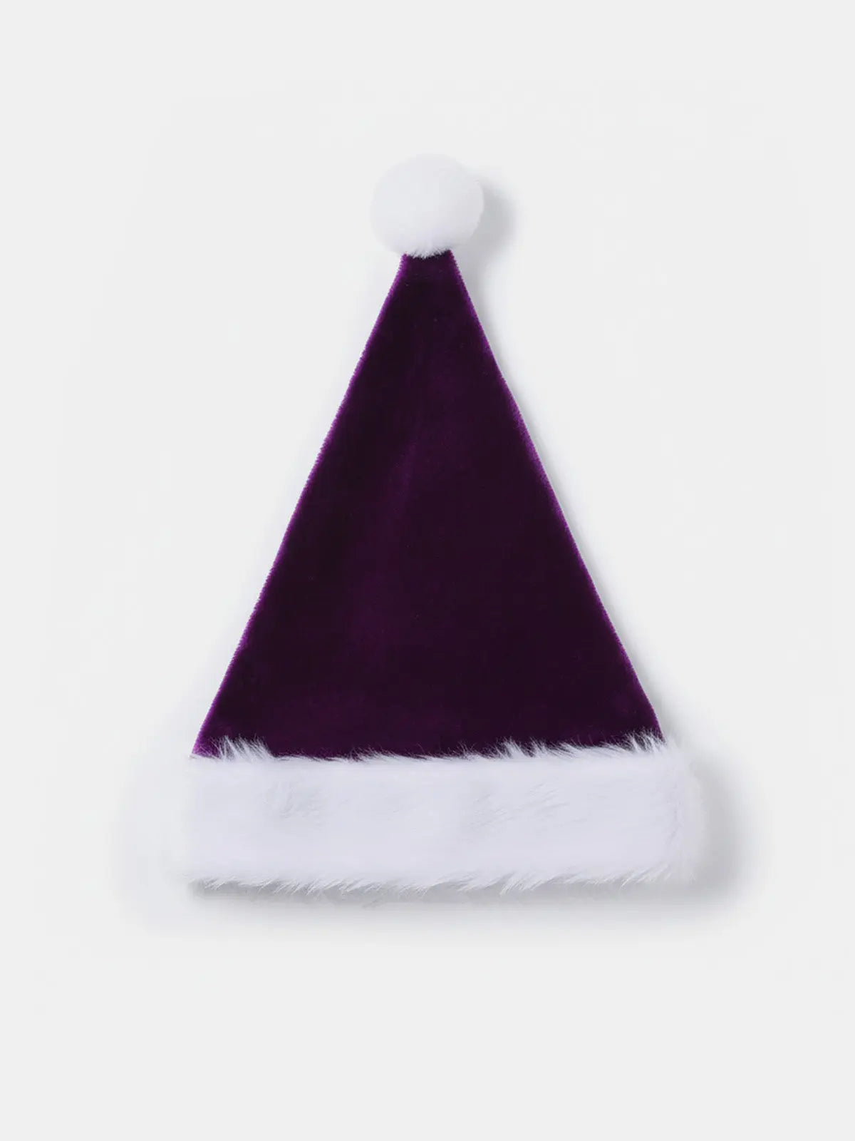 Playful Santa Faux-Fur Holiday Hat ElevenOasis