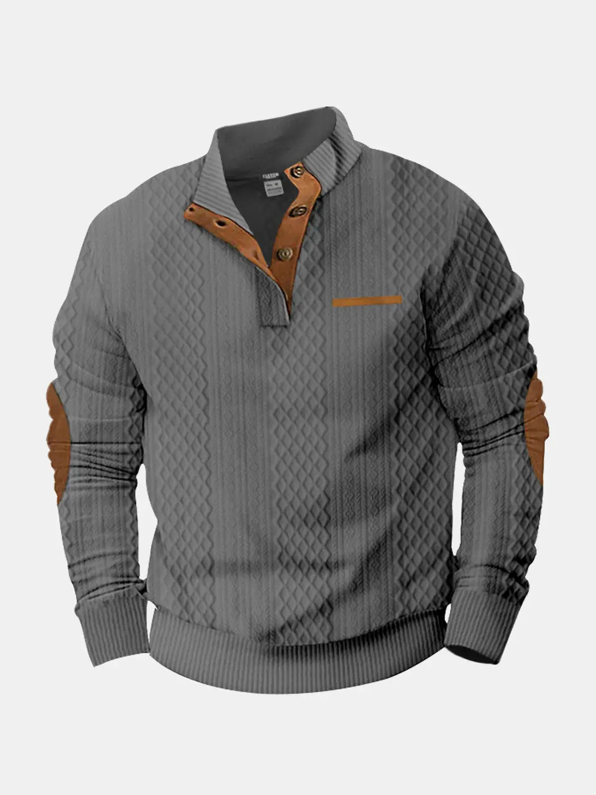 Men's Cable Knit Pullover Sweater ElevenOasis