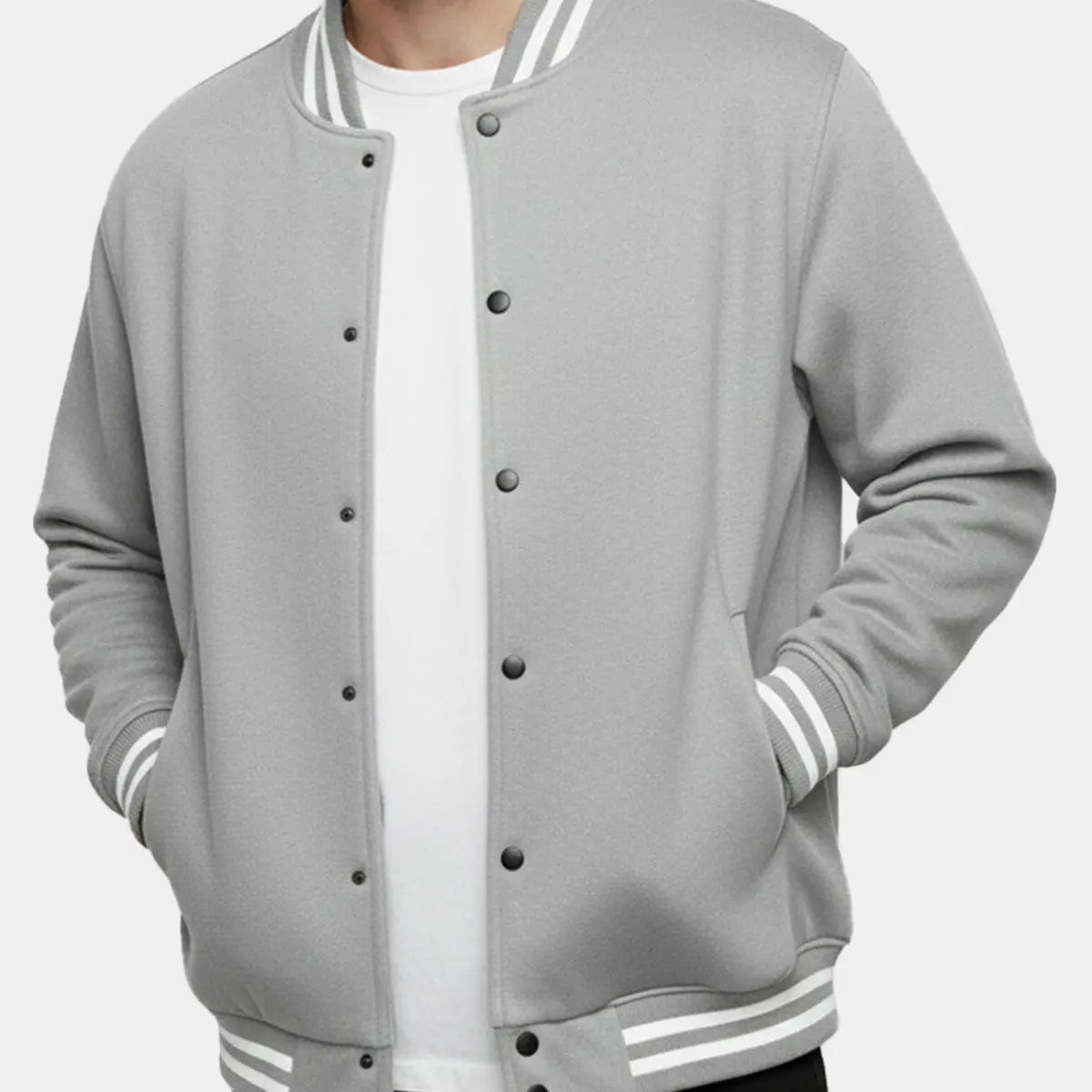 Men's Classic Varsity Bomber Jacket ElevenOasis