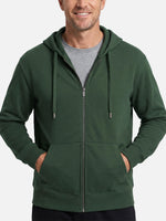 Men's Classic Cotton Zip-Up Hoodie
