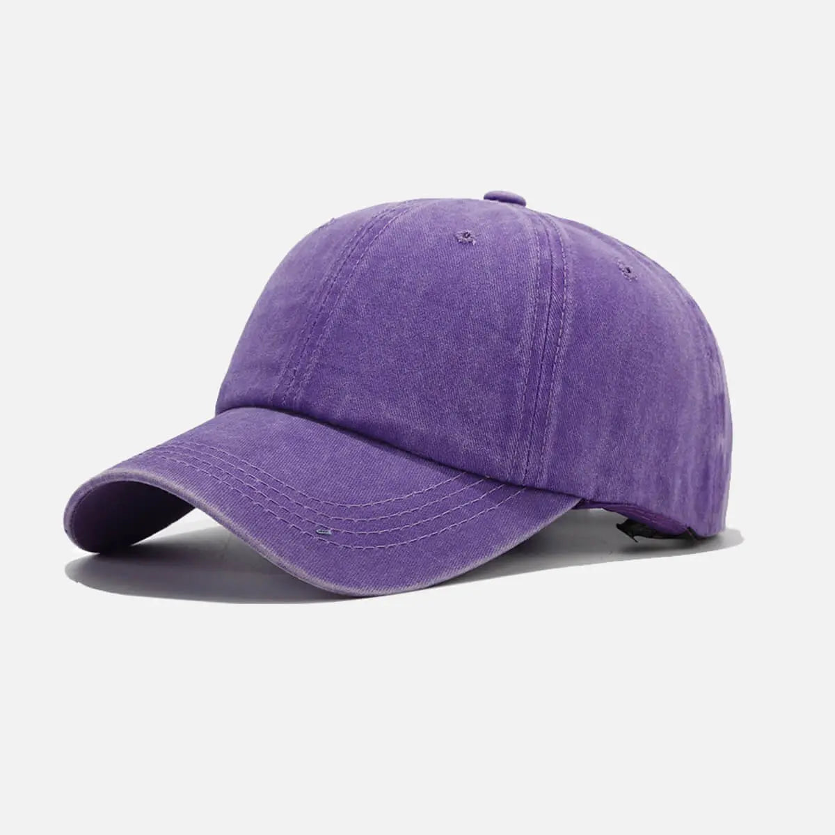 Washed Cotton Adjustable Baseball Cap ElevenOasis