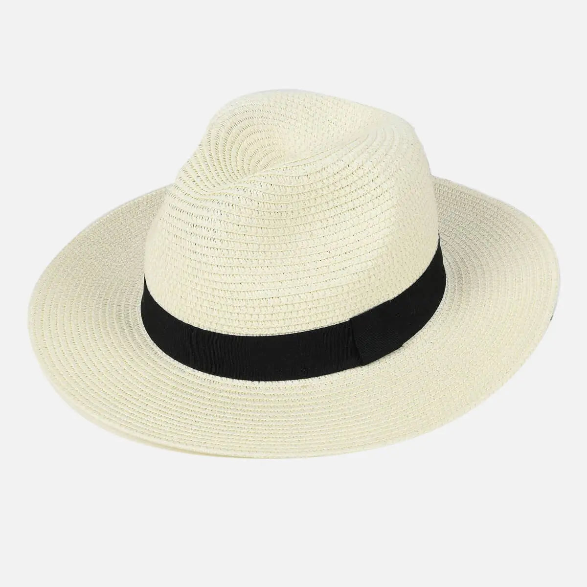 Classic Straw Fedora Hat Eleven Oasis