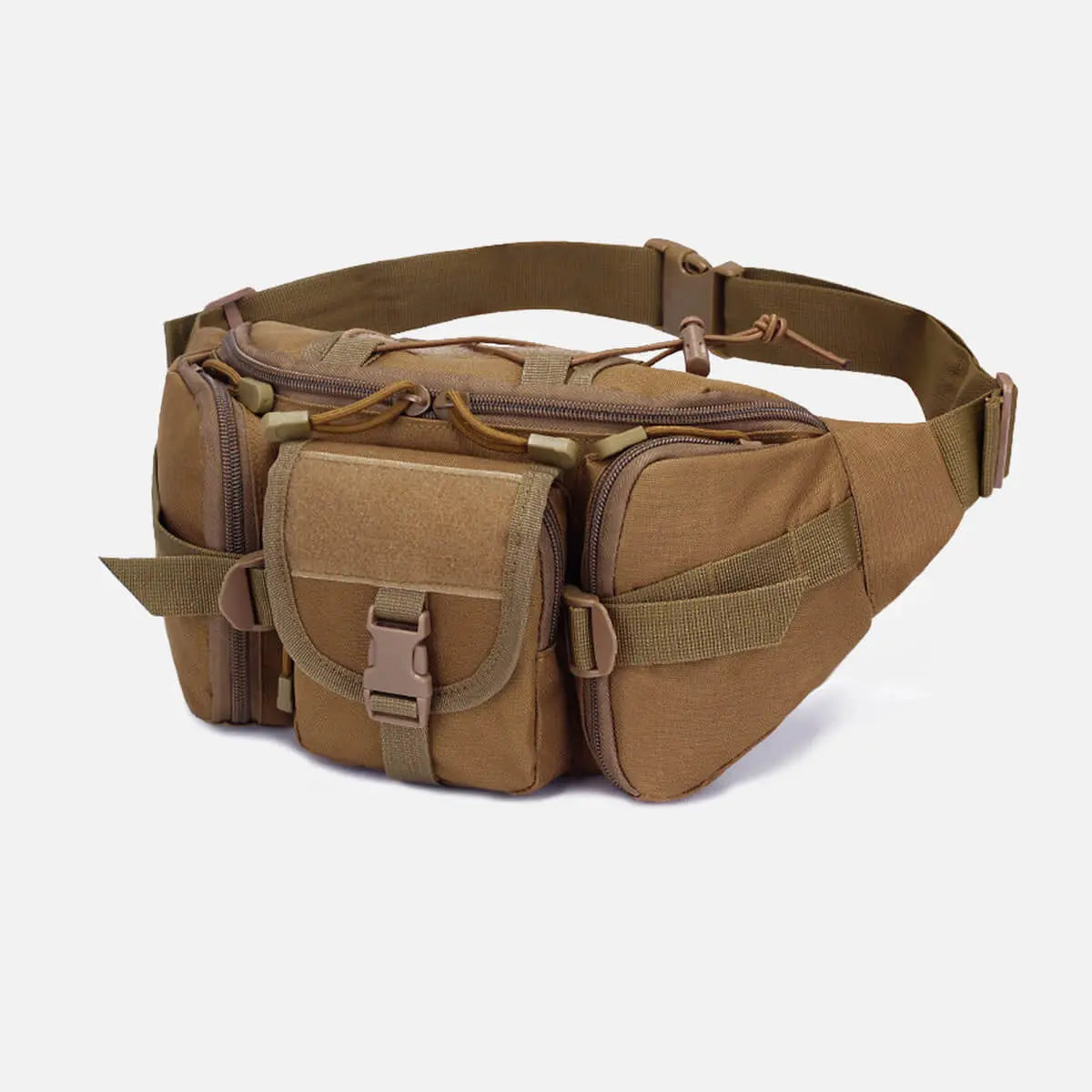 Multi-Pocket Tactical Waist Bag Eleven Oasis