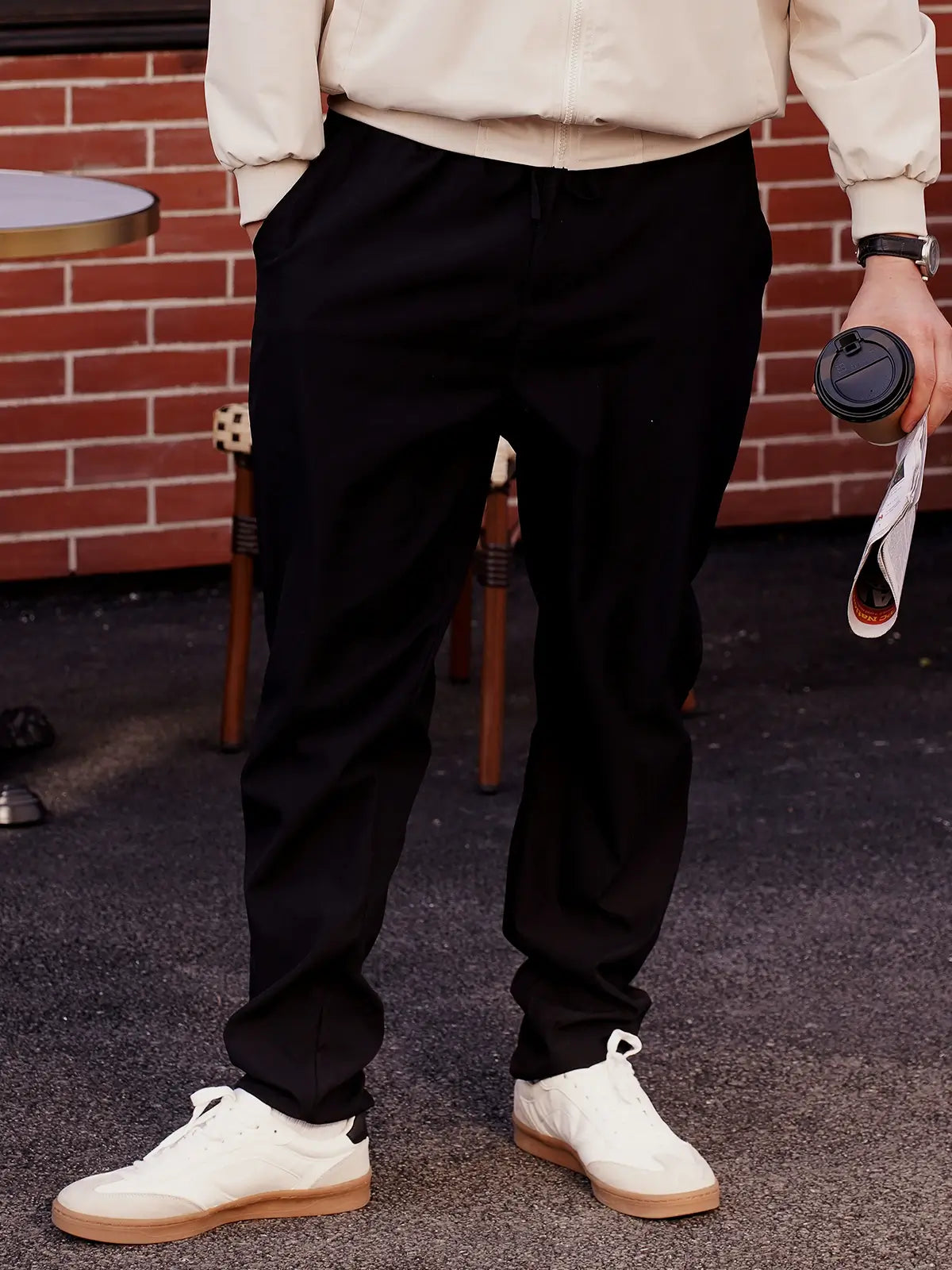 Men's Casual Seaside Drawstring Pants ElevenOasis