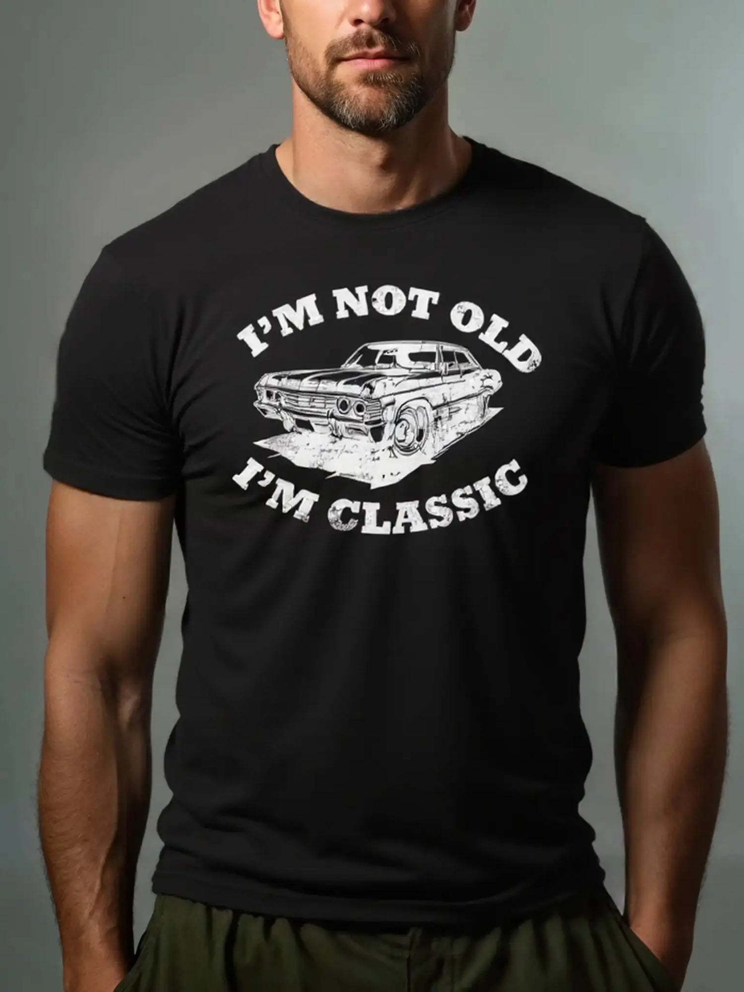 I'm Not Old I'm Classic Vintage Car T-Shirt Eleven Oasis