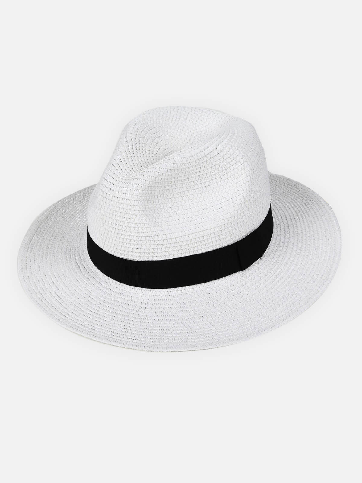 Classic Straw Fedora Hat Eleven Oasis
