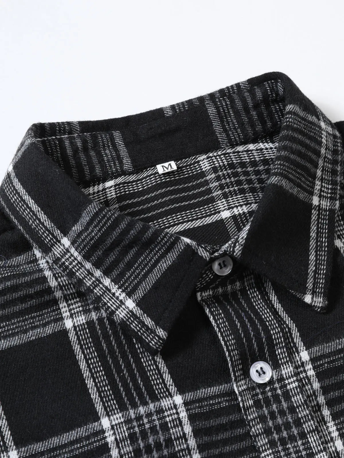 Men's Classic Plaid Long Sleeve Shirt ElevenOasis