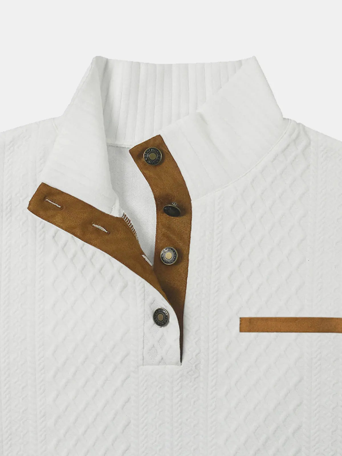 Men's Cable Knit Pullover Sweater ElevenOasis