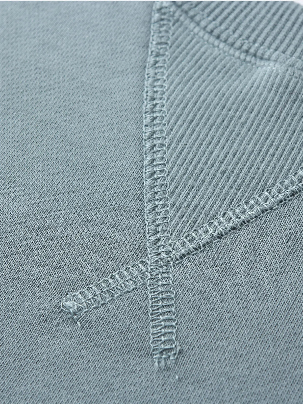 Men's Classic Vintage Detail Crew Neck Sweatshirt ElevenOasis