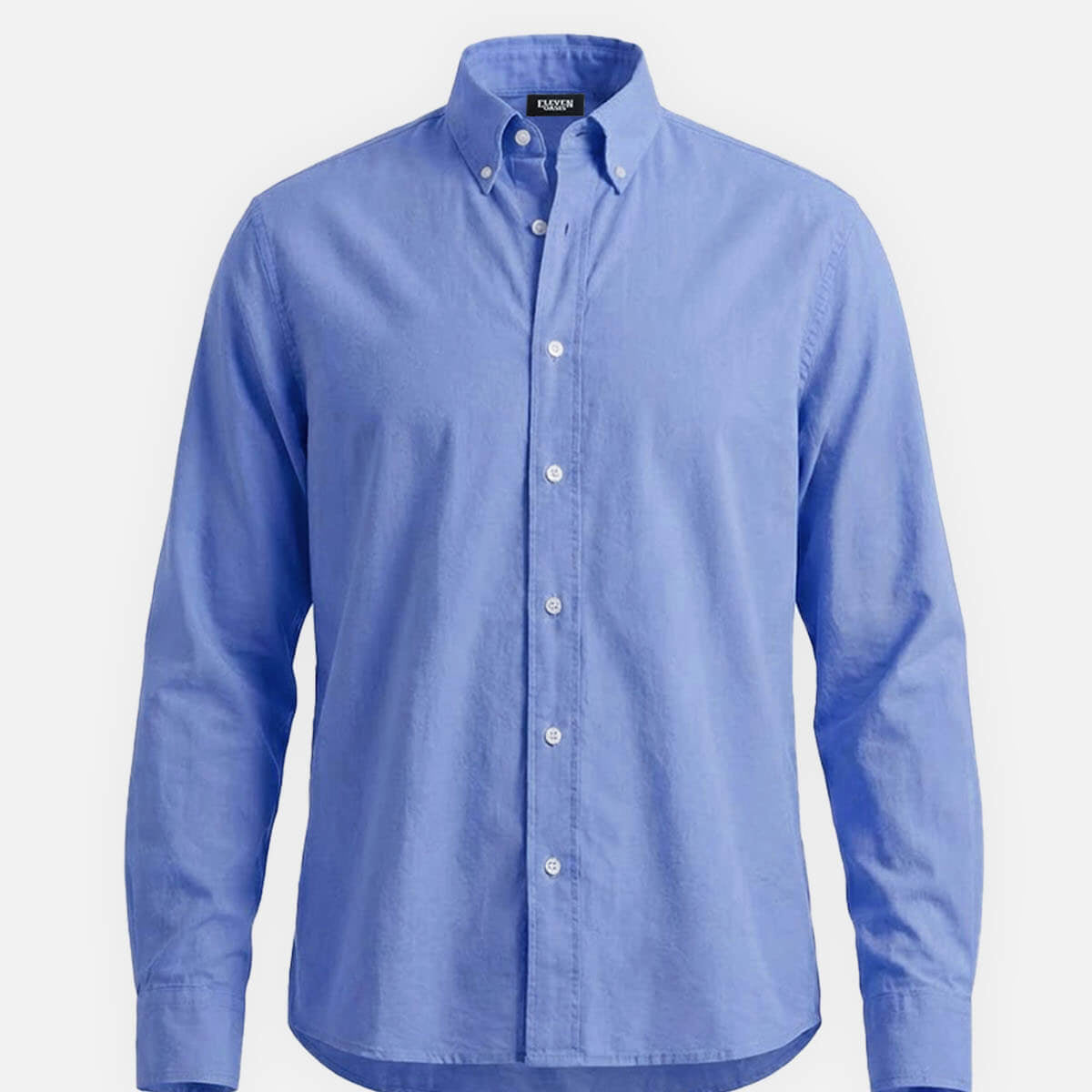 Men's Classic Cotton Button Down Long Sleeve Shirt ElevenOasis