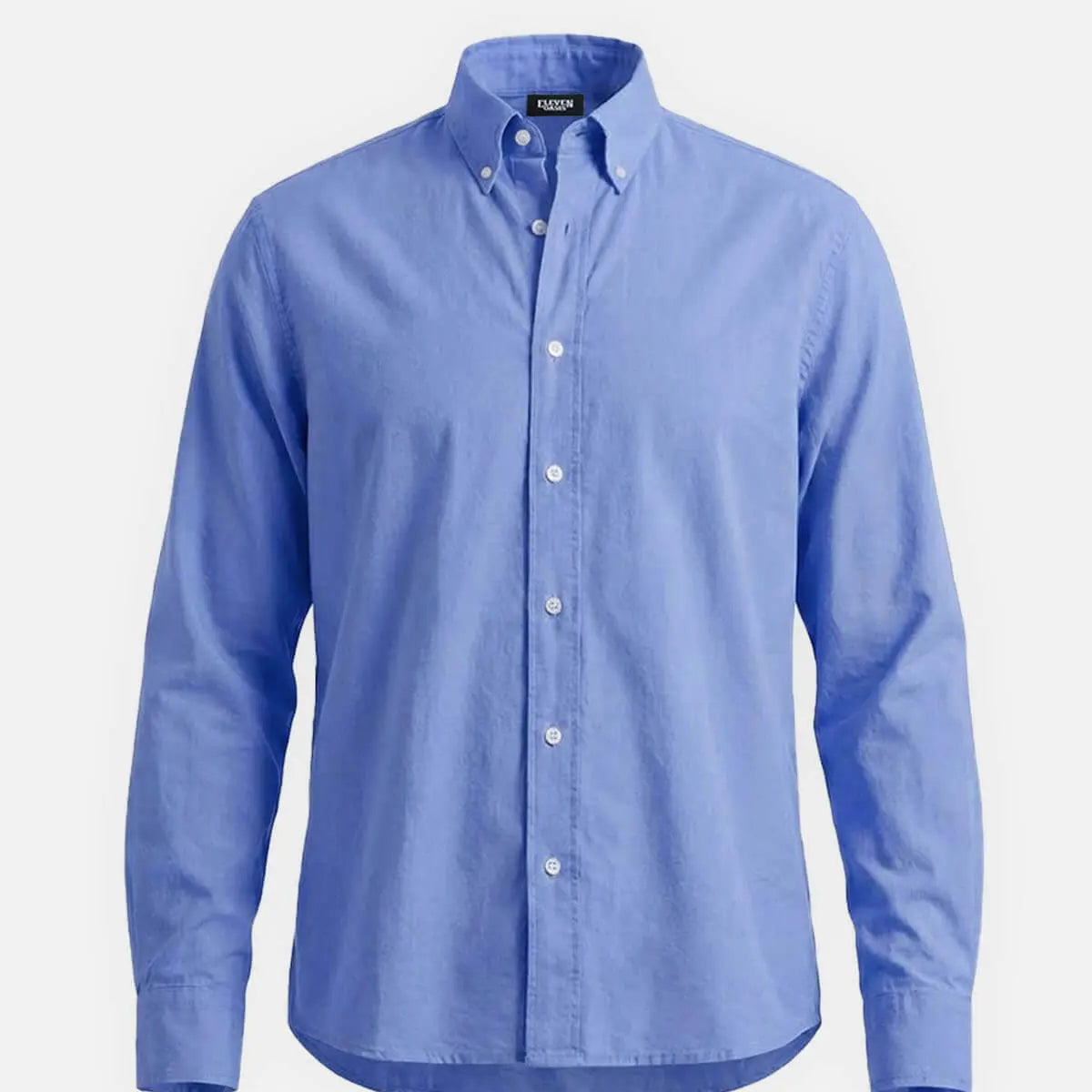 Men's Classic Cotton Button Down Long Sleeve Shirt ElevenOasis