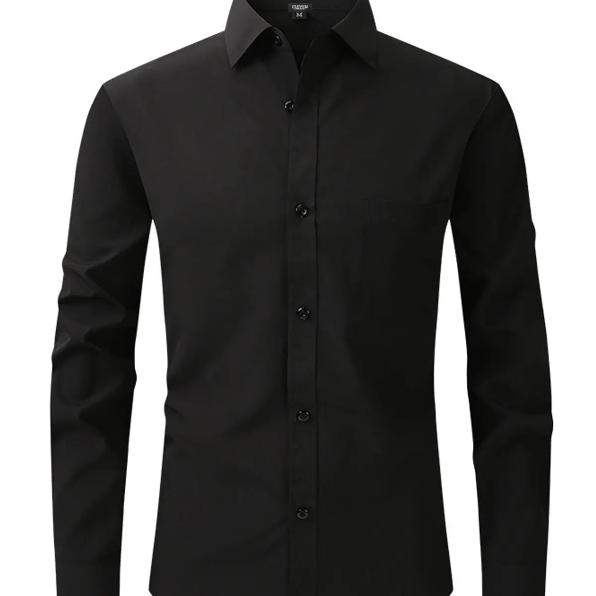 Men's Business Casual Long Sleeve Shirt ElevenOasis