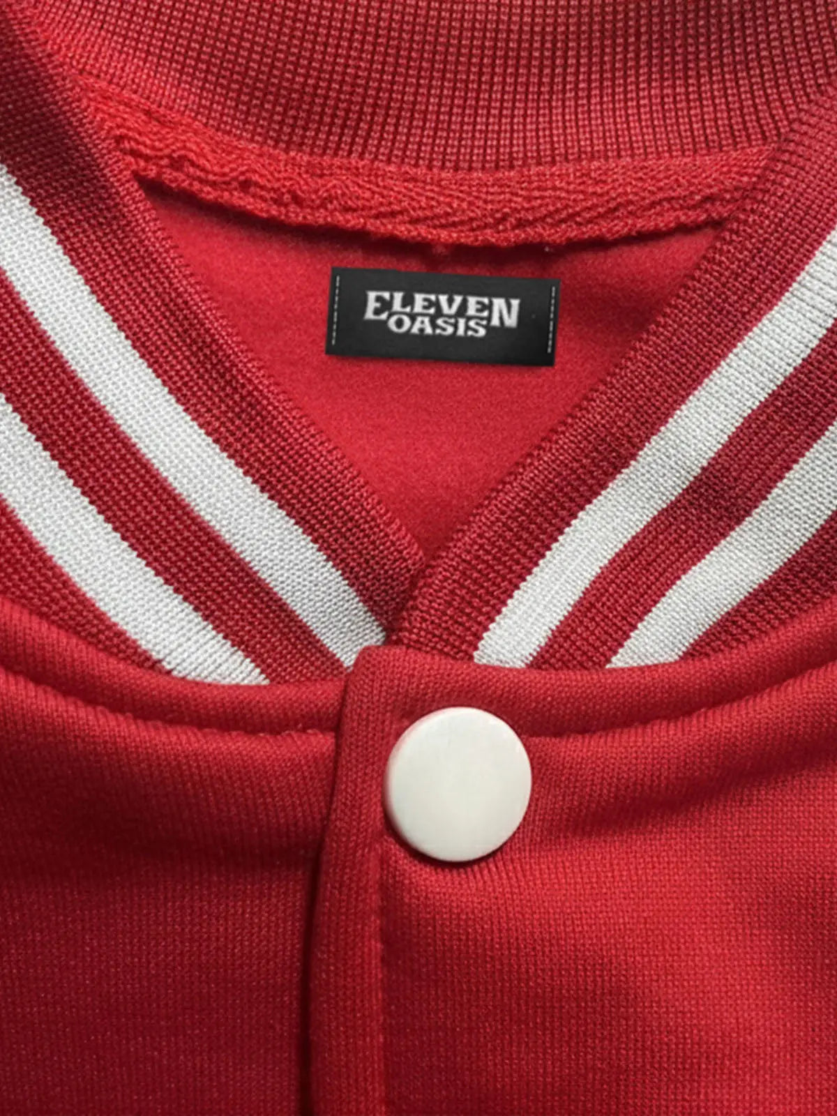 Men's Classic Colorblock Varsity Jacket ElevenOasis
