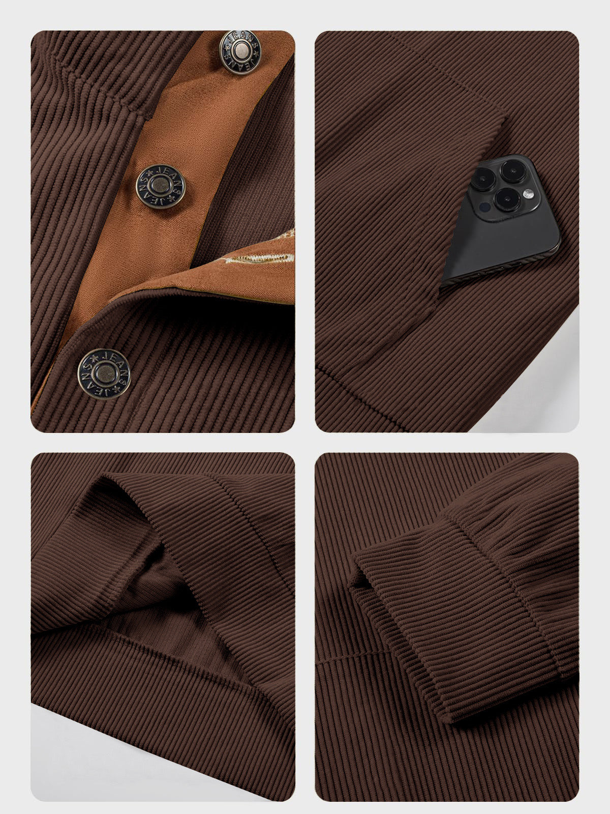 Men's Elbow Patch Ribbed Pullover Eleven Oasis