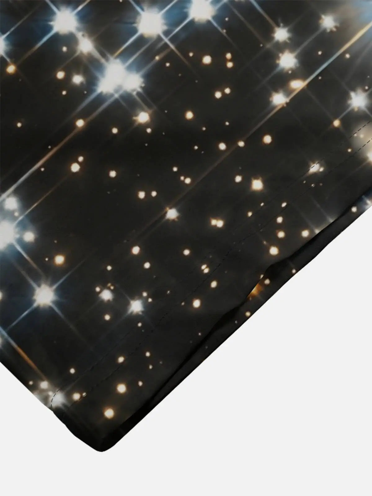 Tall Men's Starfield Night Sky Short Sleeve Shirt Eleven Oasis