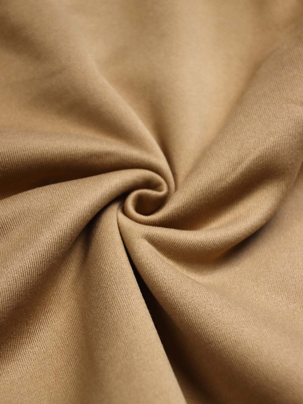 Men's Sherpa Collar Quarter-Zip Fleece Pullover Sweatshirt ElevenOasis