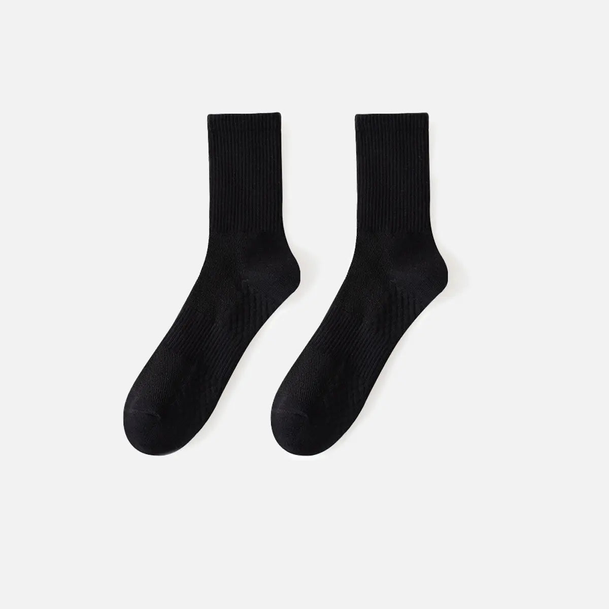 Men's Extended Size Athletic Crew Socks 4-Pack Eleven Oasis