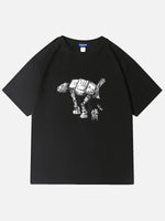 Star Wars AT-AT Stormtrooper Drop Cotton T-Shirt Eleven Oasis