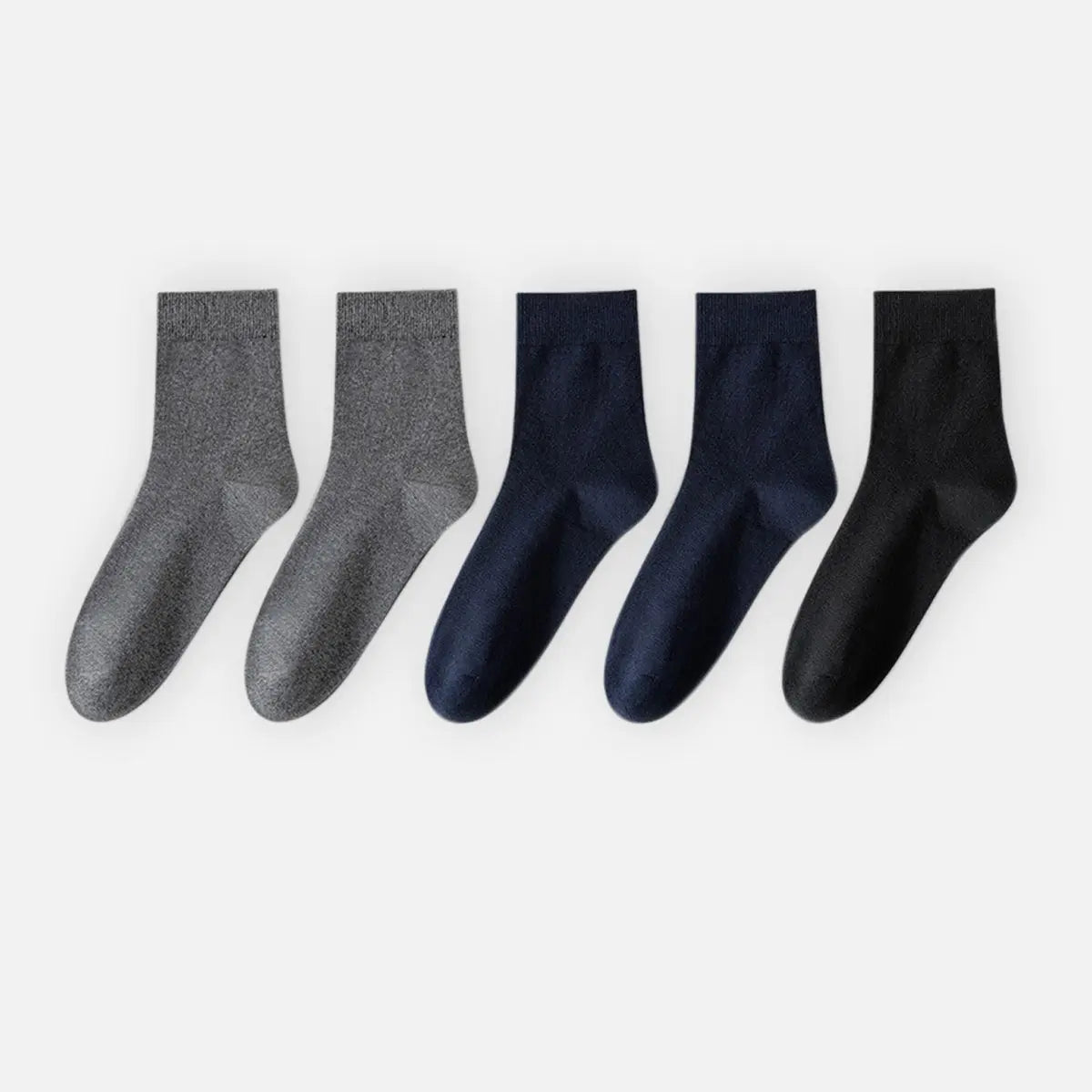 Men's Everyday Essential Crew Socks 5-Pack Eleven Oasis