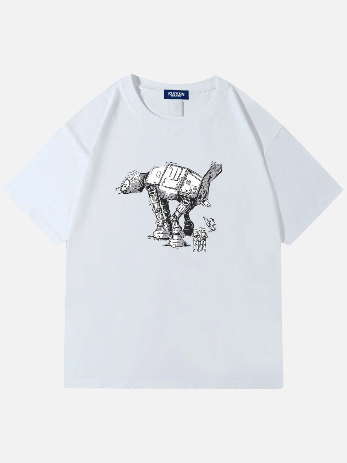 Star Wars AT-AT Stormtrooper Drop Cotton T-Shirt Eleven Oasis