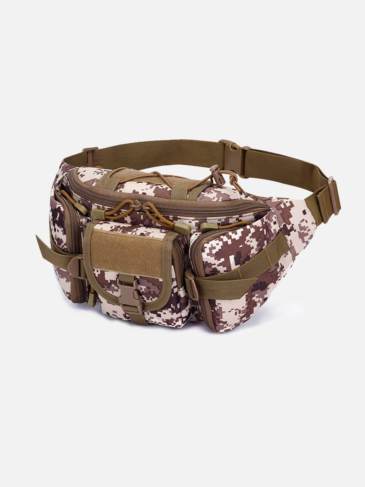 Multi-Pocket Tactical Waist Bag Eleven Oasis