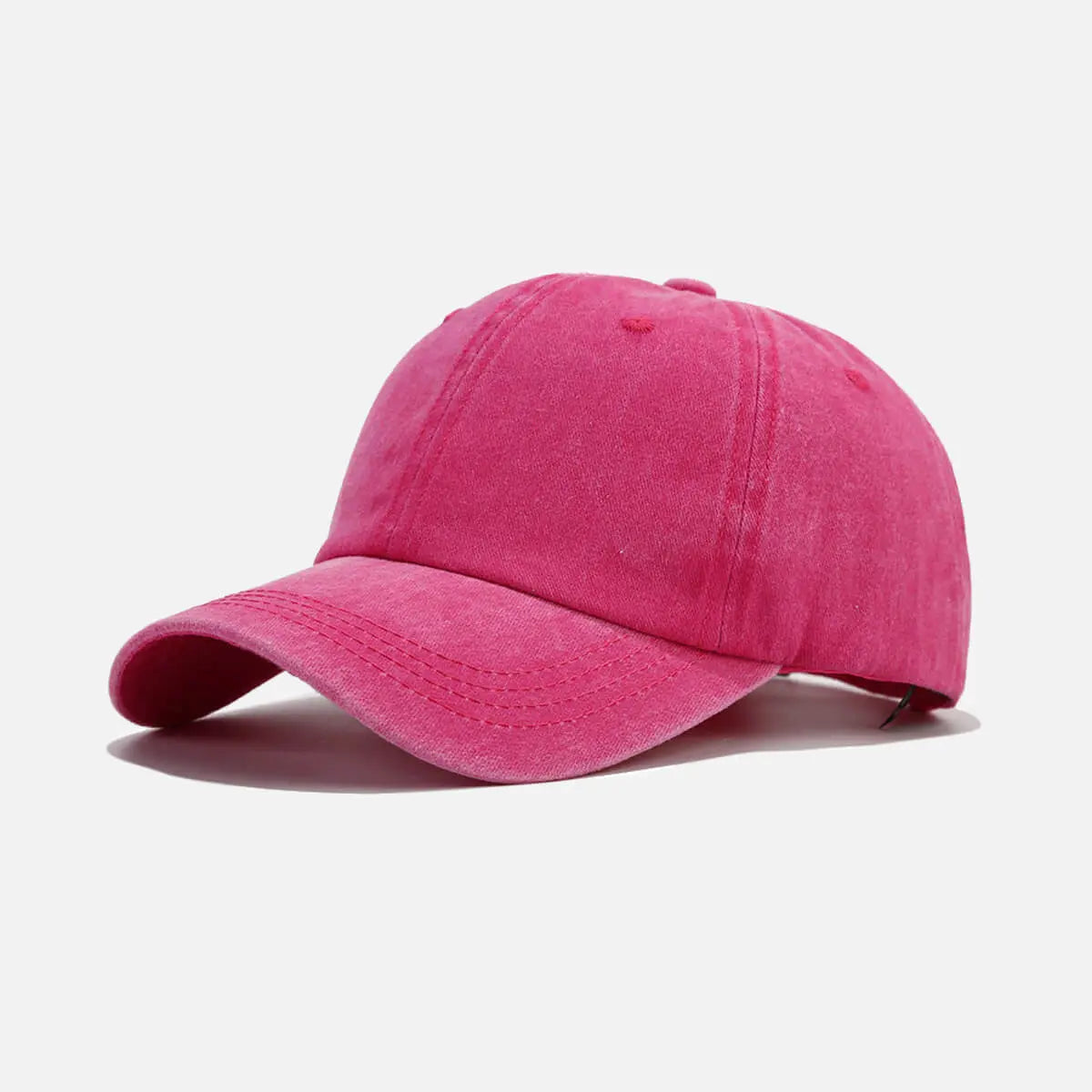 Washed Cotton Adjustable Baseball Cap ElevenOasis